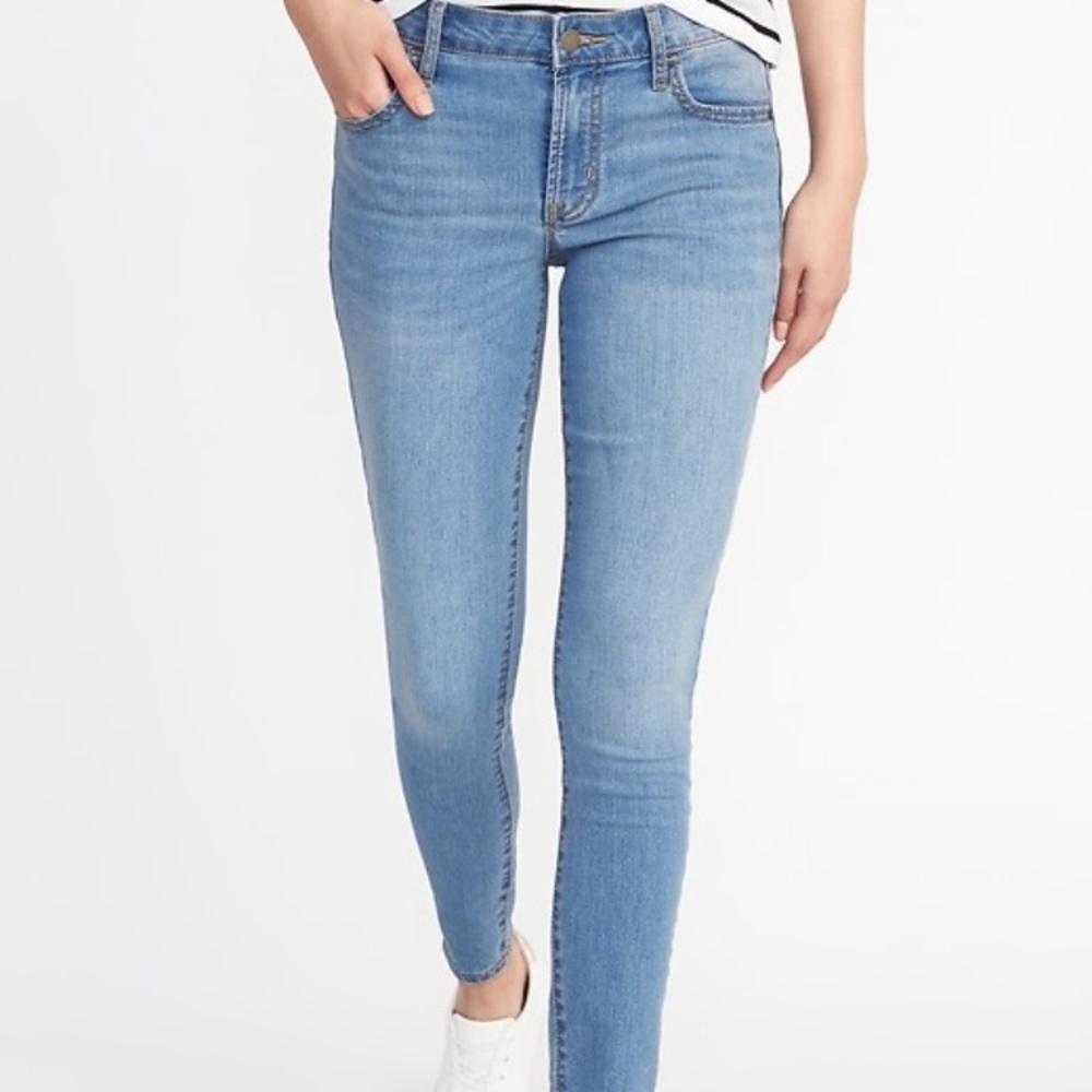 Old Navy Super Skinny Mid-Rise Jeans